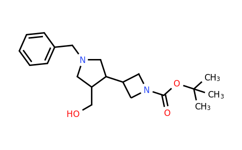 CAS 1373029-06-1 | tert-Butyl 3-(1-benzyl-4-(hydroxymethyl)pyrrolidin-3-yl)azetidine-1-carboxylate