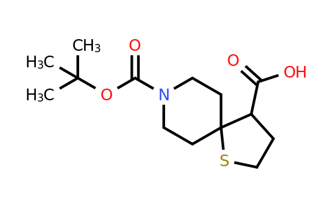 CAS 1373029-38-9 | 8-(tert-butoxycarbonyl)-1-thia-8-azaspiro[4.5]decane-4-carboxylic acid