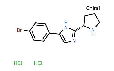CAS 1373165-18-4 | (S)-5-(4-Bromophenyl)-2-(pyrrolidin-2-yl)-1H-imidazole dihydrochloride
