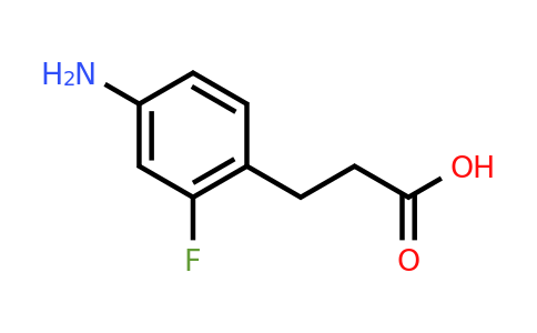 CAS 1373223-15-4 | 3-(4-Amino-2-fluoro-phenyl)-propionic acid