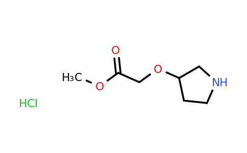 CAS 1373223-23-4 | (Pyrrolidin-3-yloxy)-acetic acid methyl ester hydrochloride