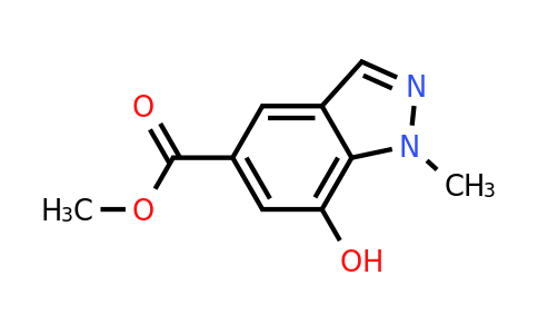 CAS 1373223-25-6 | 7-Hydroxy-1-methyl-1H-indazole-5-carboxylic acid methyl ester