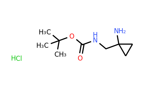 CAS 1373223-32-5 | (1-Amino-cyclopropylmethyl)-carbamic acid tert-butyl ester hydrochloride