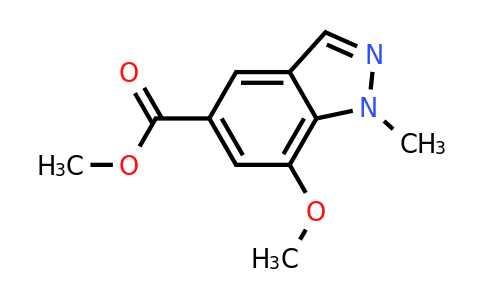 CAS 1373223-34-7 | 7-Methoxy-1-methyl-1H-indazole-5-carboxylic acid methyl ester