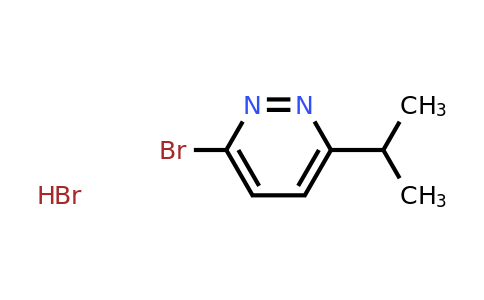 CAS 1373223-56-3 | 3-Bromo-6-isopropyl-pyridazine hydrobromide