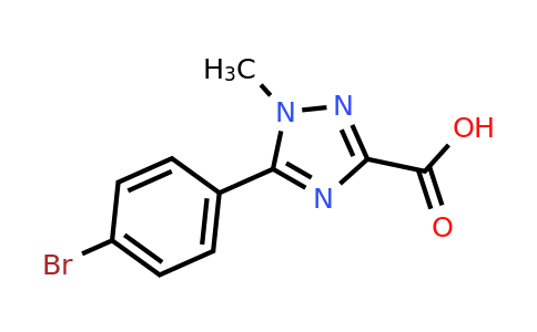 CAS 1373223-59-6 | 5-(4-bromophenyl)-1-methyl-1H-1,2,4-triazole-3-carboxylic acid