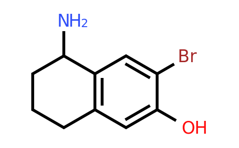 CAS 1373223-76-7 | 5-amino-3-bromo-5,6,7,8-tetrahydronaphthalen-2-ol