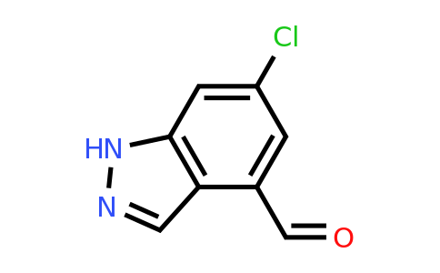 CAS 1373223-78-9 | 6-Chloro-1H-indazole-4-carbaldehyde