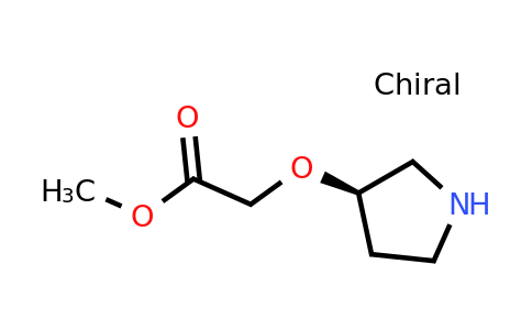CAS 1373232-23-5 | (R)-(Pyrrolidin-3-yloxy)-acetic acid methyl ester