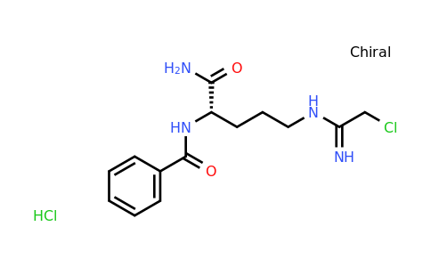 CAS 1373232-26-8 | N-[(1S)-1-(Aminocarbonyl)-4-[(2-chloro-1-iminoethyl)amino]butyl]-benzamide hydrochloride