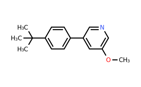 CAS 1373232-37-1 | 3-(4-t-Butylphenyl)-5-methoxypyridine