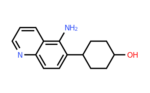 CAS 1373232-40-6 | 4-(5-Aminoquinolin-6-yl)cyclohexan-1-ol