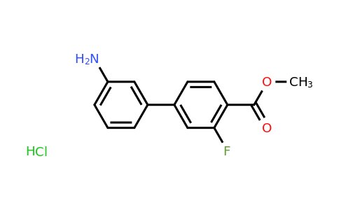 CAS 1373232-44-0 | Methyl 3'-amino-3-fluoro-[1,1'-biphenyl]-4-carboxylate hydrochloride