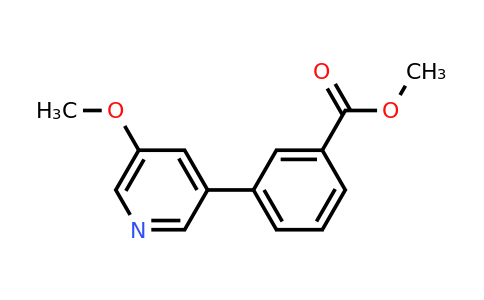 CAS 1373232-69-9 | Methyl 3-(5-methoxypyridin-3-yl)benzoate