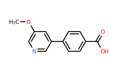 CAS 1373232-70-2 | 4-(5-Methoxypyridin-3-yl)benzoic acid