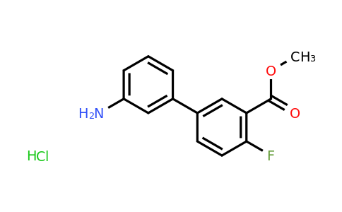 CAS 1373232-80-4 | Methyl 3'-amino-4-fluoro-[1,1'-biphenyl]-3-carboxylate hydrochloride