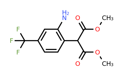 CAS 1373232-95-1 | 1,3-Dimethyl 2-[2-amino-4-(trifluoromethyl)phenyl]propanedioate