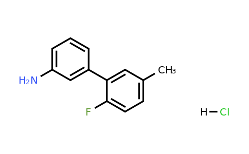 CAS 1373233-03-4 | 3-(2-Fluoro-5-methylphenyl)aniline, HCl