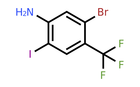 CAS 1373233-07-8 | 5-Bromo-2-iodo-4-(trifluoromethyl)aniline