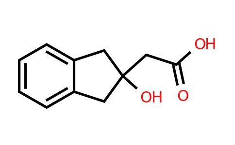 CAS 137325-77-0 | 2-(2-Hydroxy-2,3-dihydro-1H-inden-2-yl)acetic acid