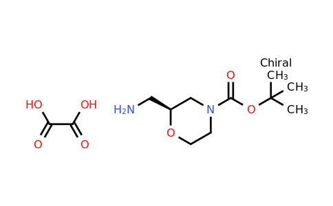 CAS 1373255-08-3 | (S)-tert-Butyl 2-(aminomethyl)morpholine-4-carboxylate oxalate