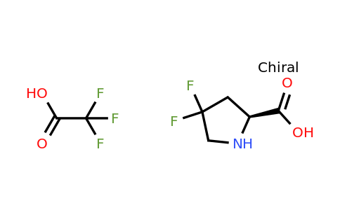 CAS 1373255-09-4 | (S)-4,4-Difluoropyrrolidine-2-carboxylic acid 2,2,2-trifluoroacetic acid