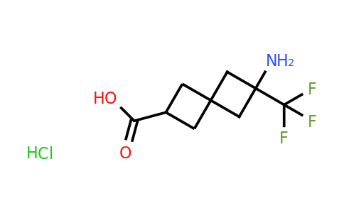 CAS 1373358-44-1 | 6-Amino-6-(trifluoromethyl)spiro[3.3]heptane-2-carboxylic acid hydrochloride