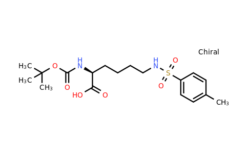 CAS 13734-29-7 | (S)-2-((tert-Butoxycarbonyl)amino)-6-(4-methylphenylsulfonamido)hexanoic acid