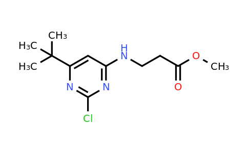 CAS 1373423-14-3 | Methyl 3-((6-(tert-butyl)-2-chloropyrimidin-4-yl)amino)propanoate