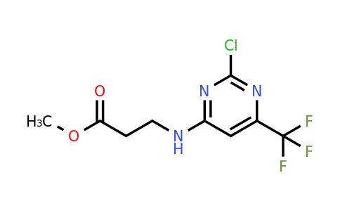 CAS 1373423-15-4 | Methyl 3-((2-chloro-6-(trifluoromethyl)pyrimidin-4-yl)amino)propanoate