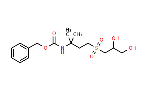 CAS 1373433-58-9 | benzyl (4-((2,3-dihydroxypropyl)sulfonyl)-2-methylbutan-2-yl)carbamate