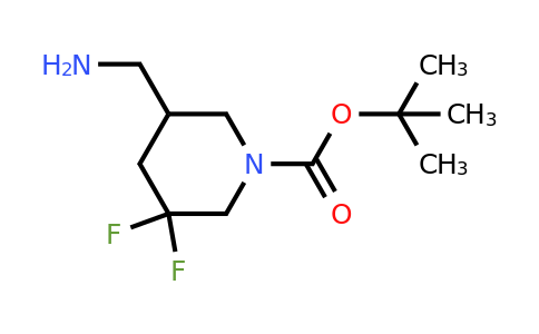 CAS 1373502-92-1 | tert-butyl 5-(aminomethyl)-3,3-difluoropiperidine-1-carboxylate