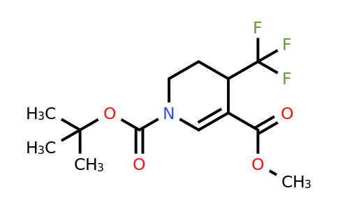 CAS 1373503-19-5 | 1-tert-Butyl 3-Methyl 4-(trifluoromethyl)-5,6-dihydropyridine-1,3(4H)-dicarboxylate