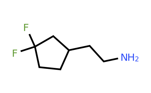 CAS 1373503-35-5 | 2-(3,3-difluorocyclopentyl)ethan-1-amine