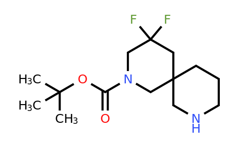 CAS 1373503-41-3 | tert-butyl 4,4-difluoro-2,8-diazaspiro[5.5]undecane-2-carboxylate