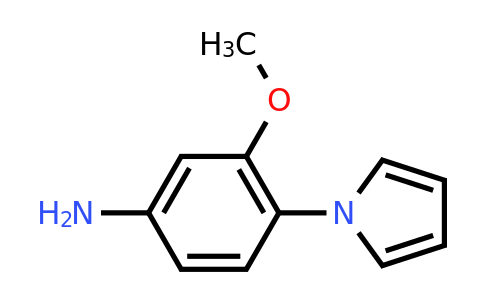 CAS 137352-70-6 | 3-Methoxy-4-(1H-pyrrol-1-yl)aniline