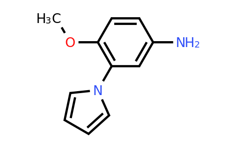 CAS 137352-71-7 | 4-Methoxy-3-(1H-pyrrol-1-yl)aniline