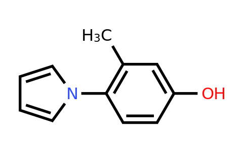 CAS 137352-74-0 | 3-Methyl-4-(1H-pyrrol-1-yl)phenol