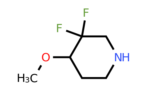 CAS 1373609-11-0 | 3,3-difluoro-4-methoxypiperidine