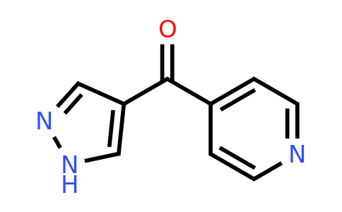 CAS 137368-99-1 | (Pyrazol-4-YL)(pyridin-4-YL)methanone