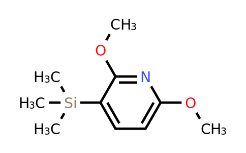 CAS 1373693-69-6 | 2,6-dimethoxy-3-(trimethylsilyl)pyridine