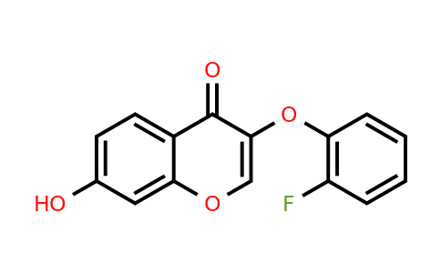 CAS 137374-74-4 | 3-(2-fluorophenoxy)-7-hydroxy-4H-chromen-4-one