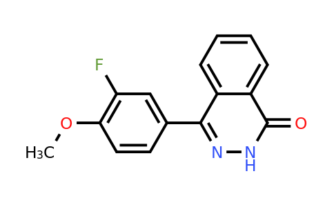 CAS 137382-41-3 | 4-(3-fluoro-4-methoxyphenyl)-1,2-dihydrophthalazin-1-one
