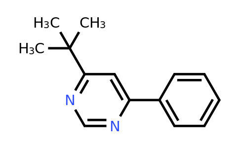 CAS 1373880-78-4 | 4-tert-butyl-6-phenyl-pyrimidine