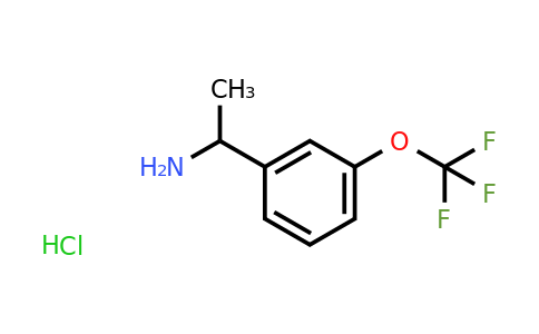 CAS 1373925-07-5 | 1-[3-(trifluoromethoxy)phenyl]ethan-1-amine hydrochloride