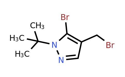 CAS 1374257-83-6 | 5-bromo-4-(bromomethyl)-1-(tert-butyl)-1H-pyrazole