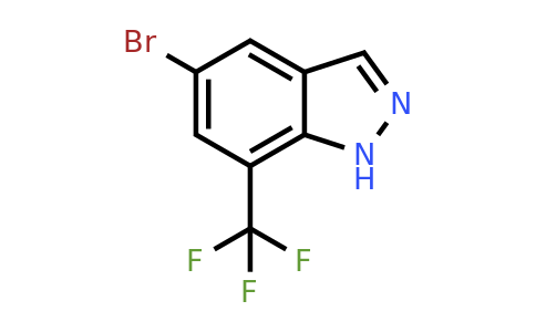 CAS 1374258-43-1 | 5-bromo-7-(trifluoromethyl)-1H-indazole