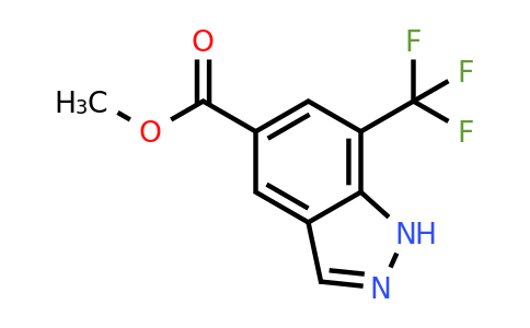 CAS 1374258-44-2 | methyl 7-(trifluoromethyl)-1H-indazole-5-carboxylate