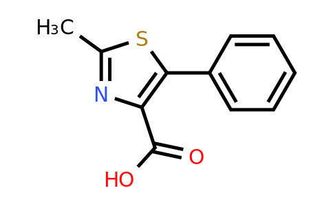 CAS 13743-09-4 | 2-methyl-5-phenyl-1,3-thiazole-4-carboxylic acid