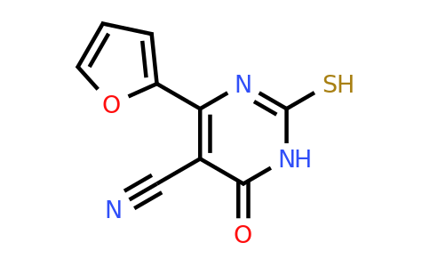CAS 137446-90-3 | 4-(furan-2-yl)-6-oxo-2-sulfanyl-1,6-dihydropyrimidine-5-carbonitrile